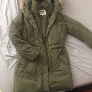 Long puffer jacket